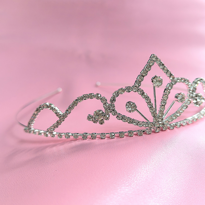 Event Suppliers - Couronne de mariée en strass couleur
