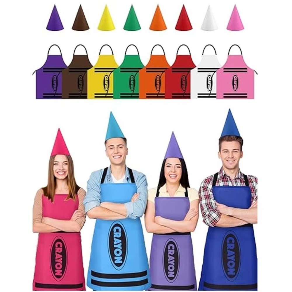 Party Hat Cone - Nouvel ensemble de gnomes colorés sur