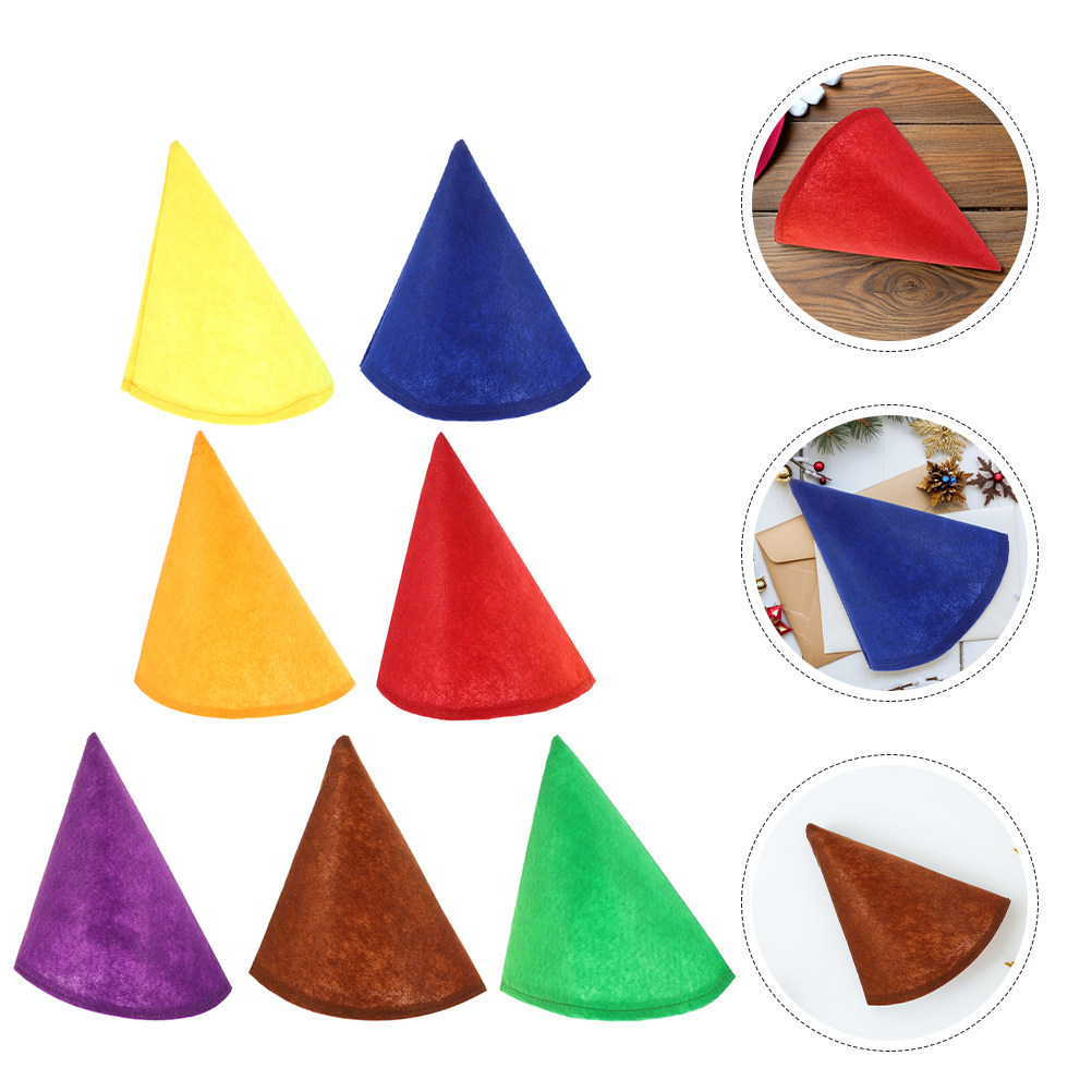 Party Hat Cone - 14 chapeaux de fête en feutre