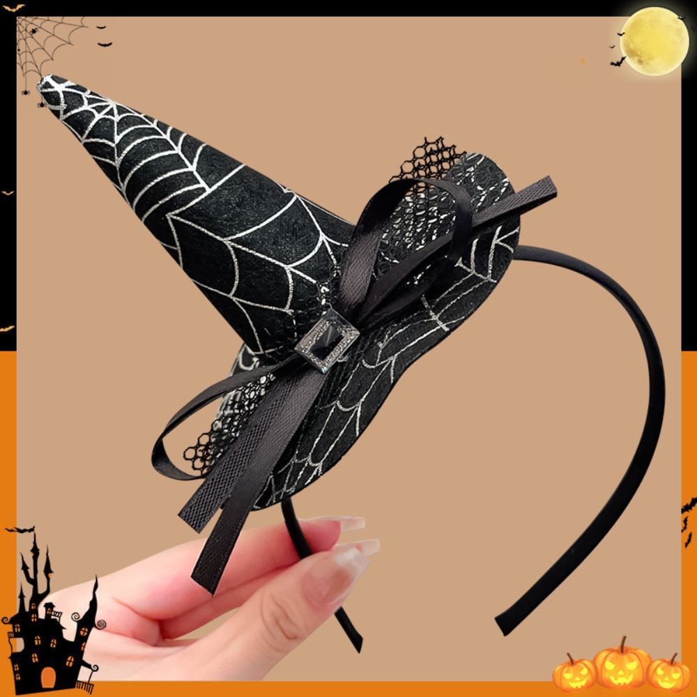 Party Hat Cone - Serre-tête d'Halloween avec chapeau de sorcière