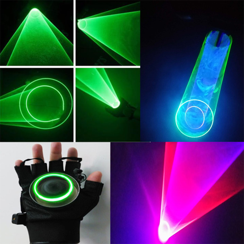 Party Event Supplier - Gants laser à vortex RVB, accessoires