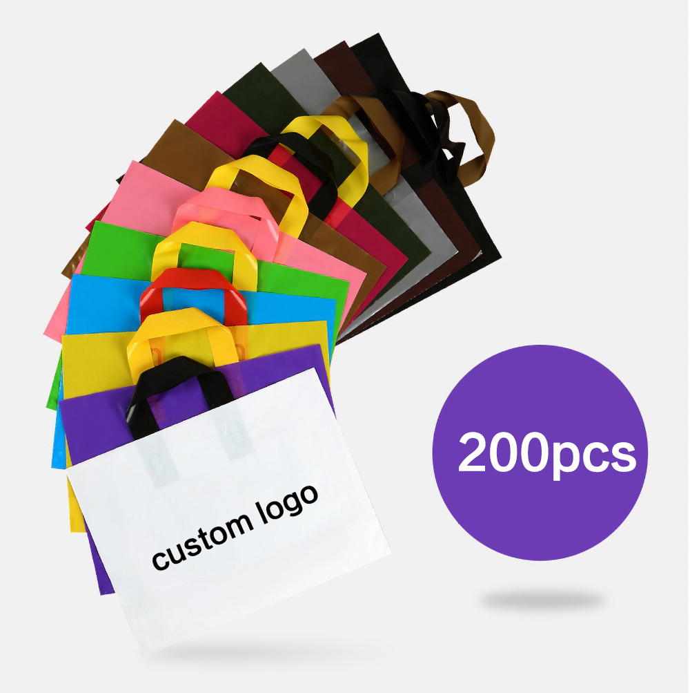Event Party Shop - 200 sacs shopping personnalisés avec logo,