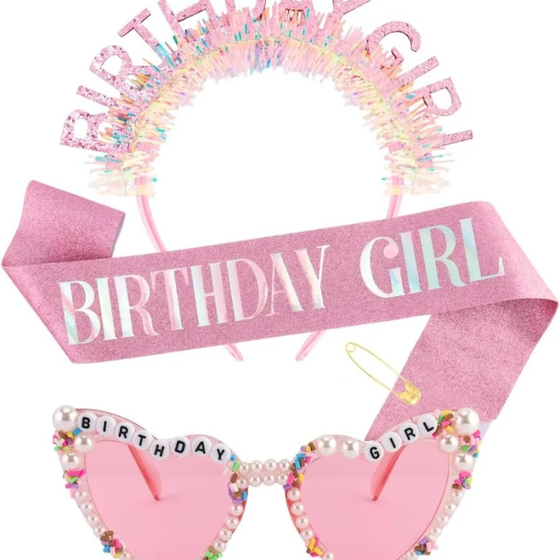 Écharpe d'anniversaire pour fi - Birthday Sash Glitter avis et prix