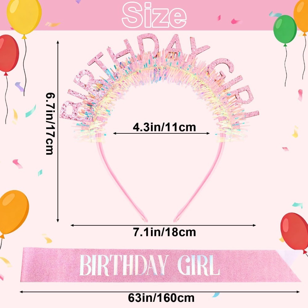 Écharpe d'anniversaire pour fi - Birthday Sash Glitter avis et prix