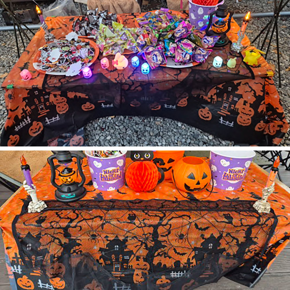 Nappe de décoration d'Hallowee - Table Cloth Disposable avis et prix