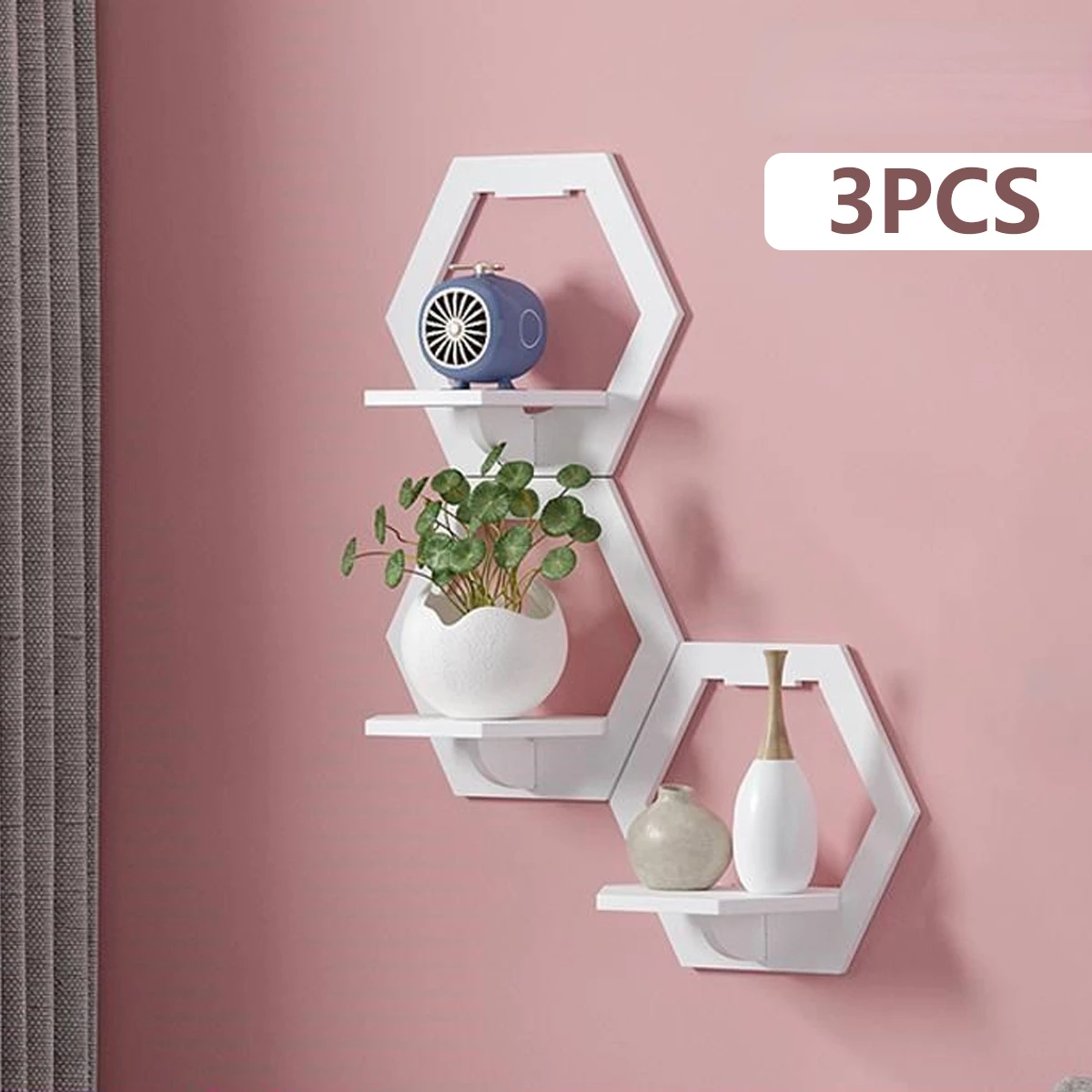 Étagère murale hexagonale sans - Flower Wall Panel avis et prix