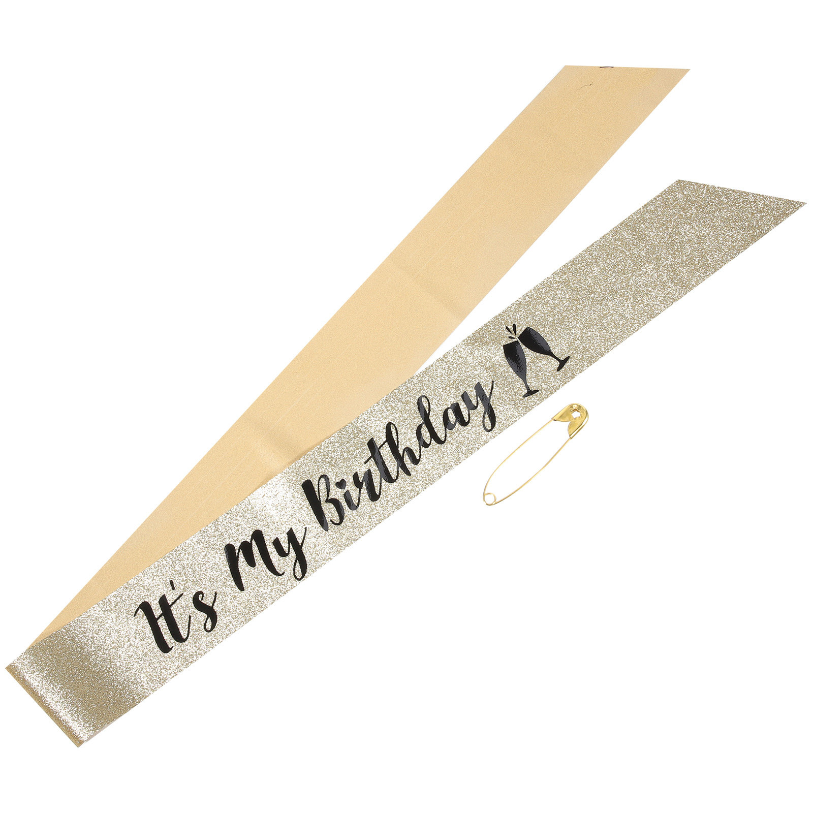 1 pièce Écharpe d'anniversaire - Birthday Sash Glitter avis et prix
