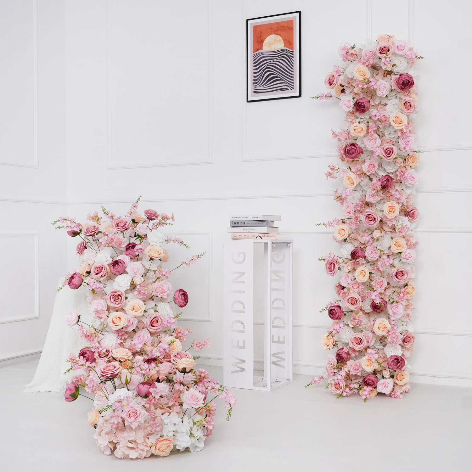 Uflower luxe fleur artificiell - Flower Wall Panel avis et prix