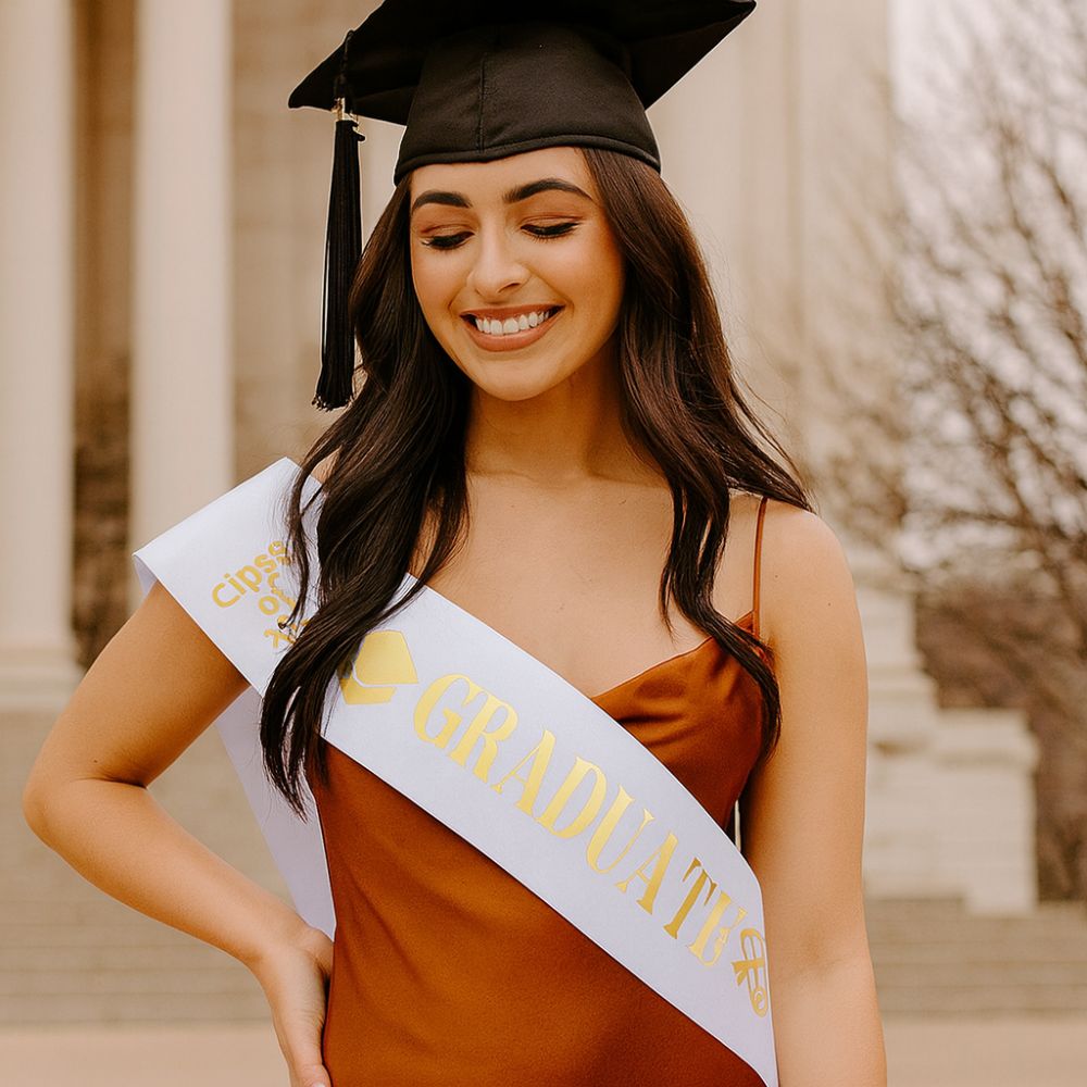 Écharpe de remise de diplôme 2 - Birthday Sash Glitter avis et prix