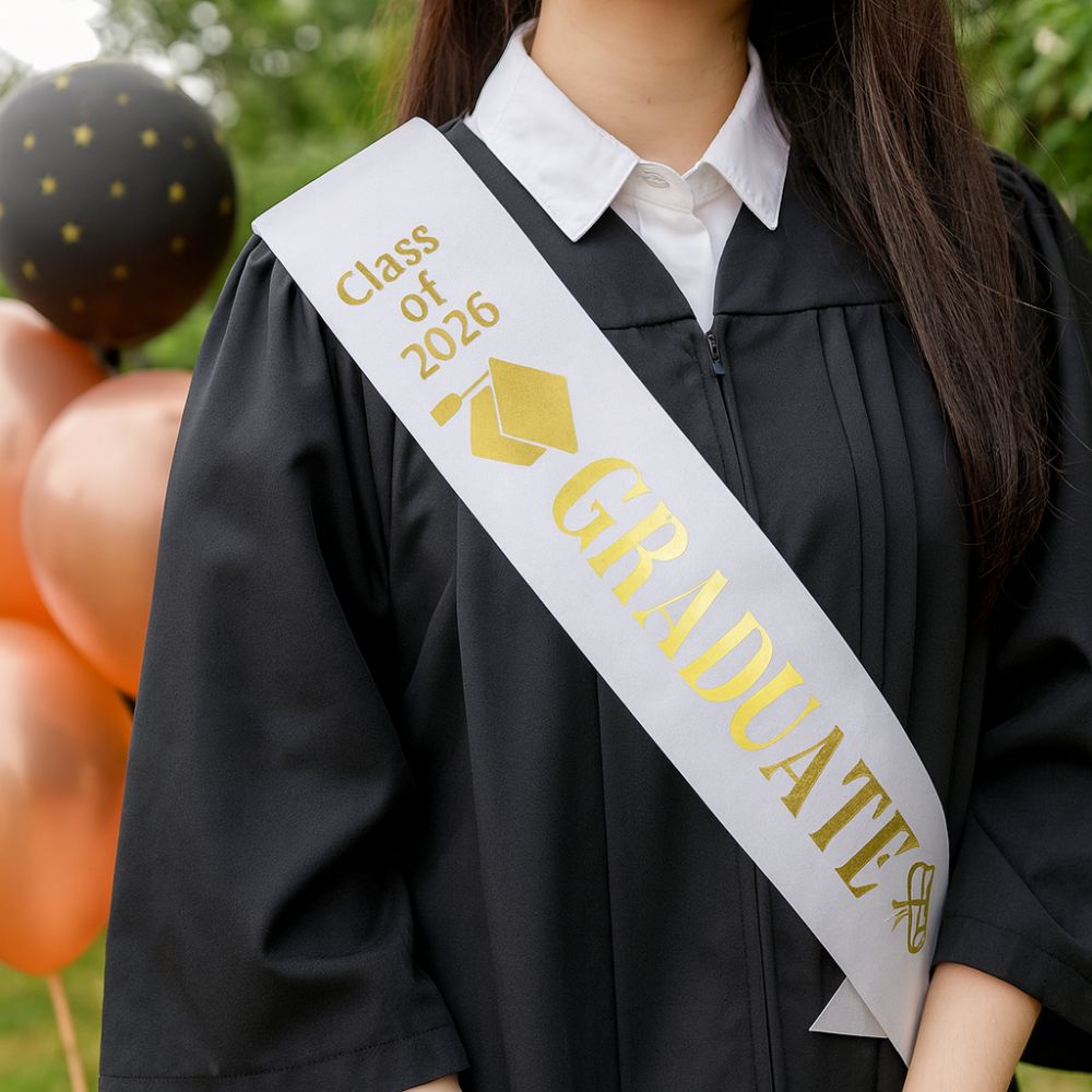 Écharpe de remise de diplôme 2 - Birthday Sash Glitter avis et prix