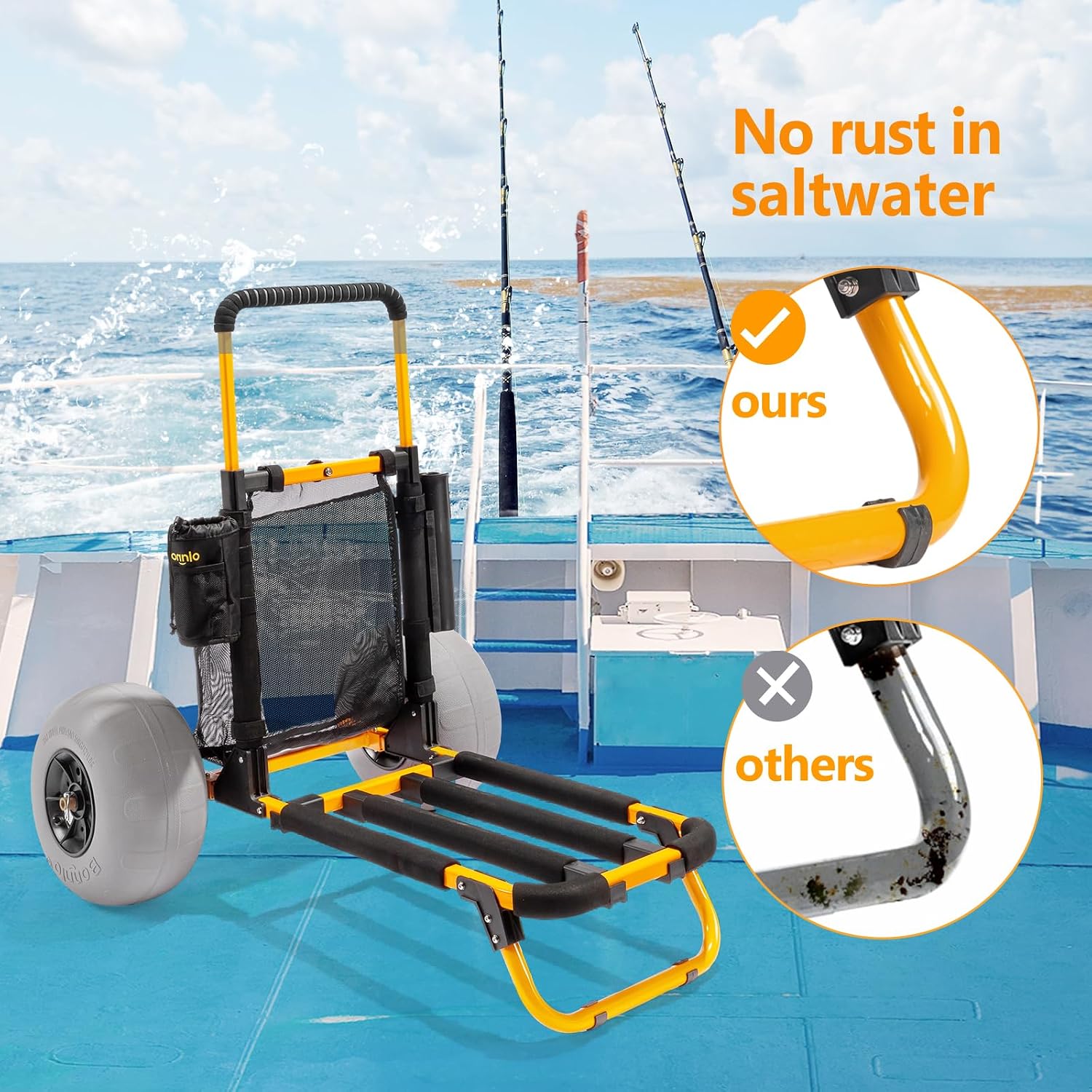 Chariot de plage Bonnlo, chari - Balloon Pump Hand avis et prix