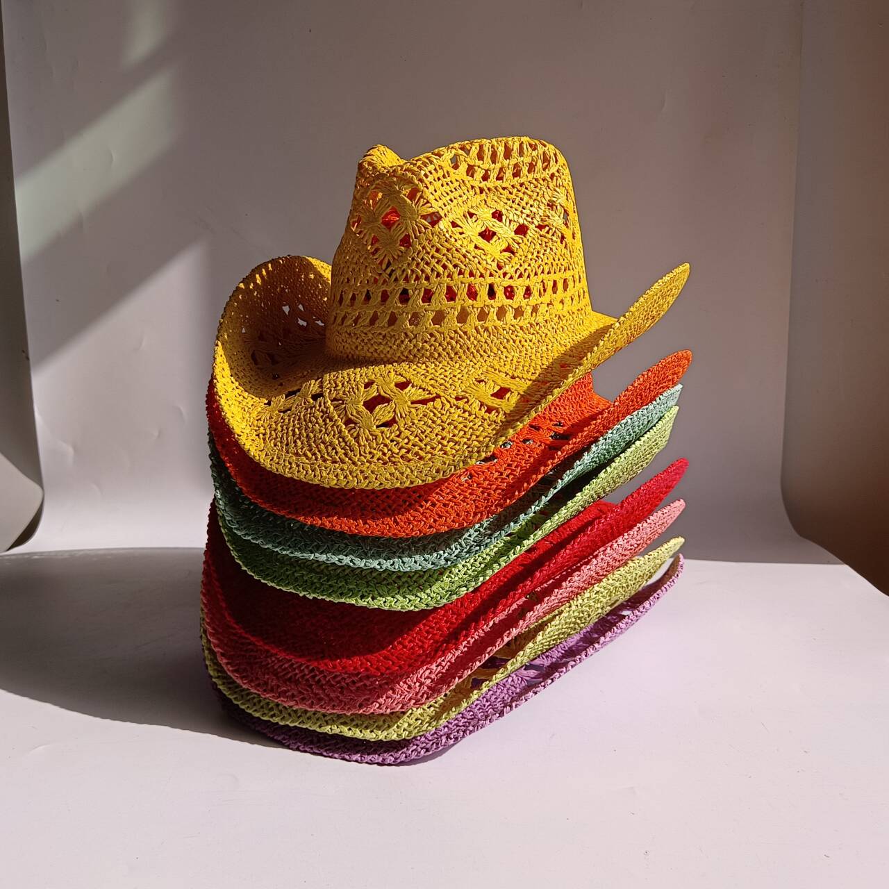 Chapeau de paille de Cowboy no - Paper Straw Color avis et prix