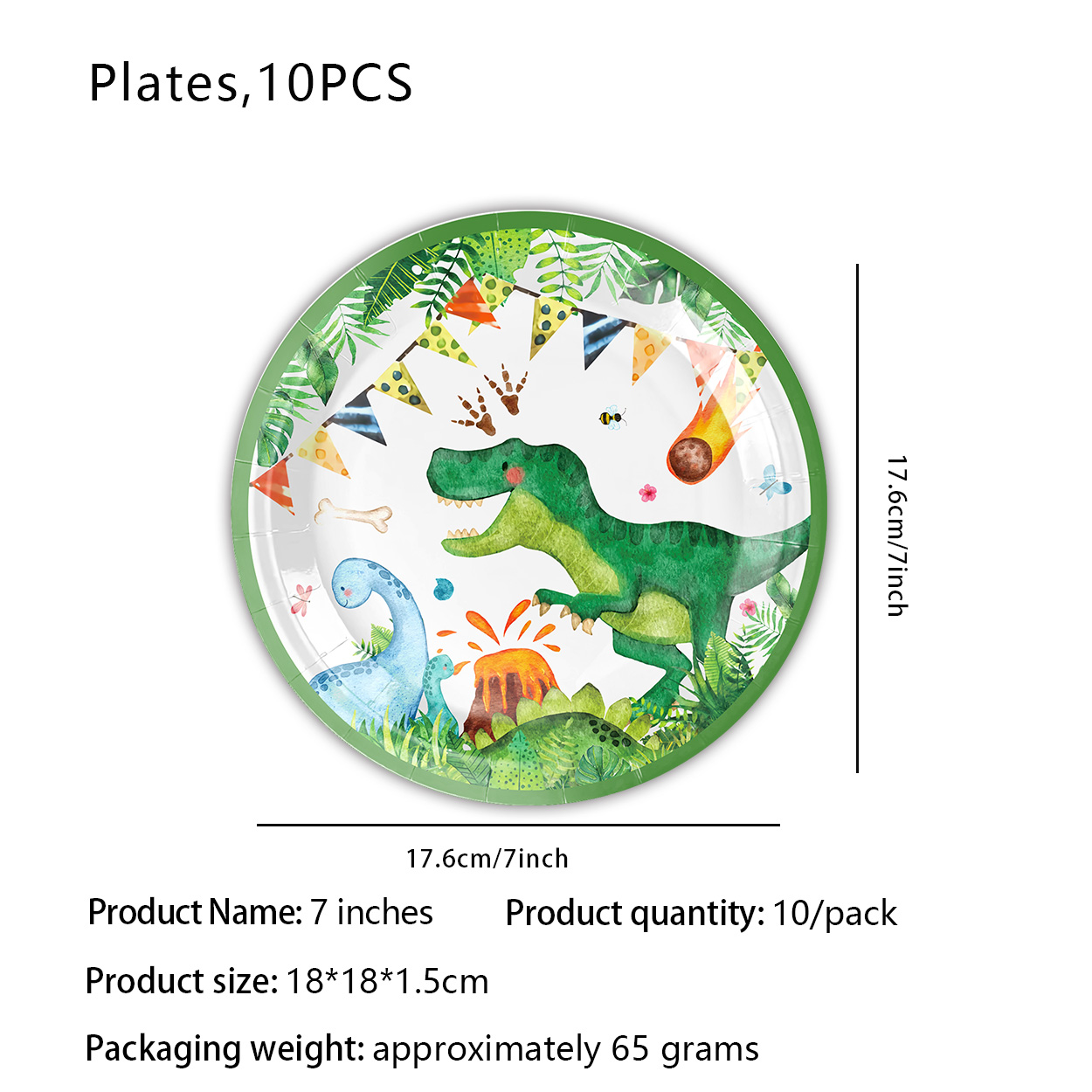 Vaisselle jetable dinosaure an - Table Cloth Disposable avis et prix