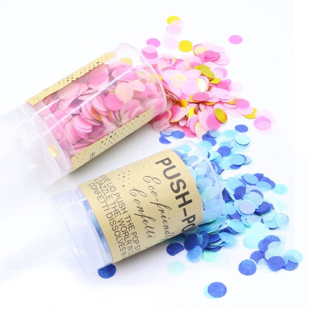Confettis ronds Push Up, Poppe - Confetti Cannon Tube avis et prix