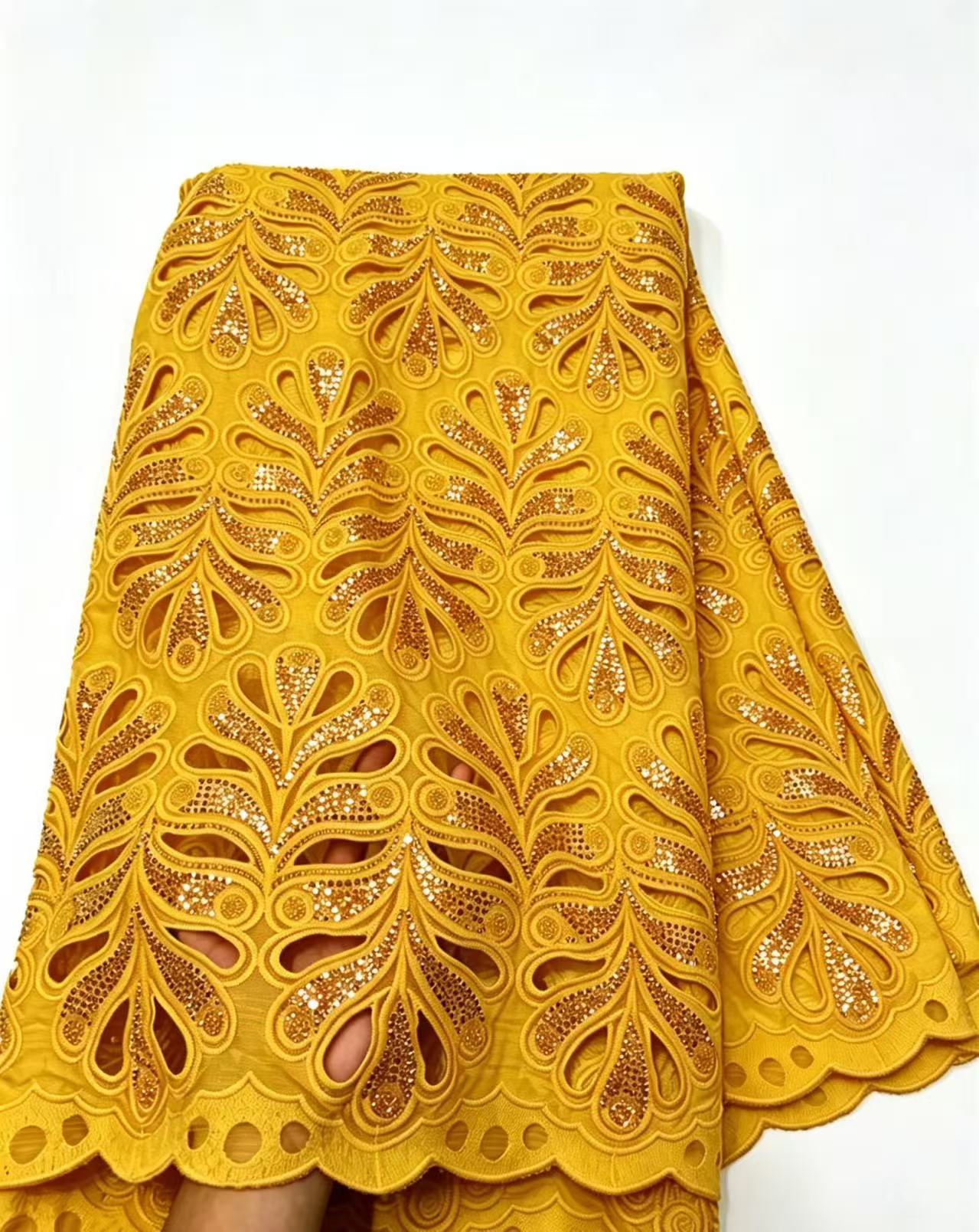 Tissu en dentelle guipure brod - Glitter Tablecloth avis et prix