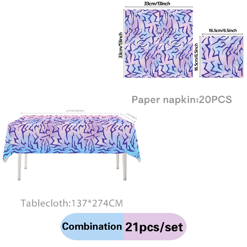 Nouveau Kit de Décoration Scèn - Table Cloth Disposable avis et prix
