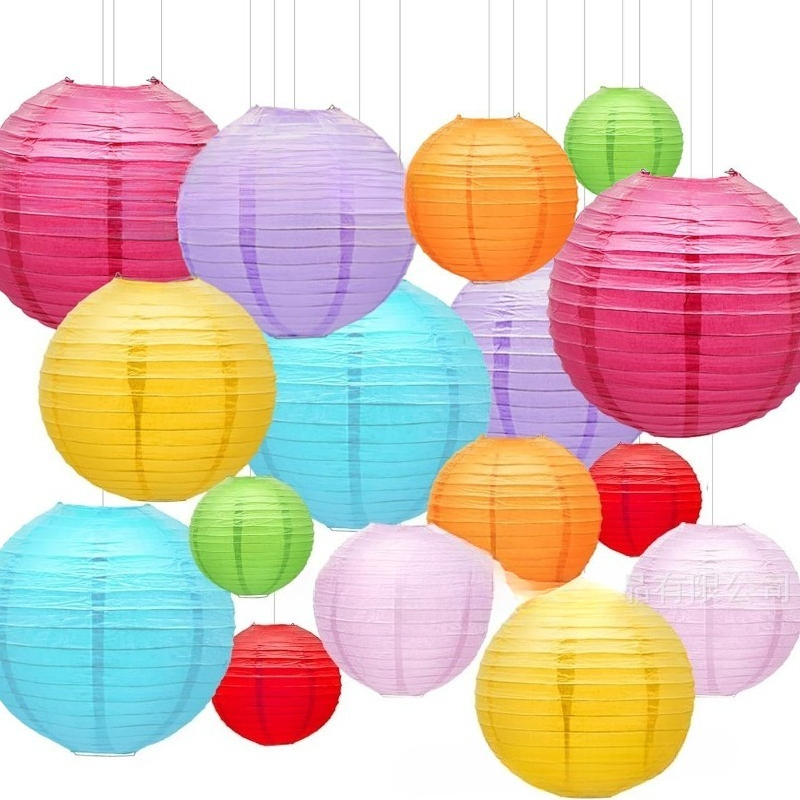 Lanternes en papier vert haric - Event Party Shop avis et prix