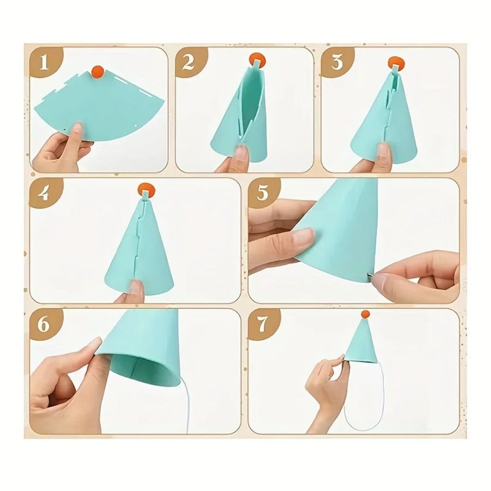 6 mini chapeaux de fête : chap - Party Hat Cone avis et prix