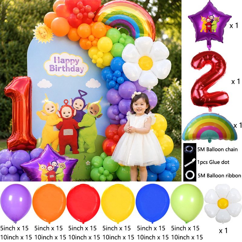 Kit d'arche de ballons Teletub - Balloon Arch Kit avis et prix