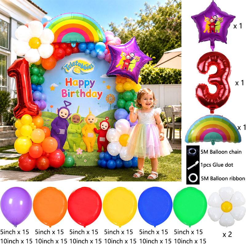 Kit d'arche de ballons Teletub - Balloon Arch Kit avis et prix