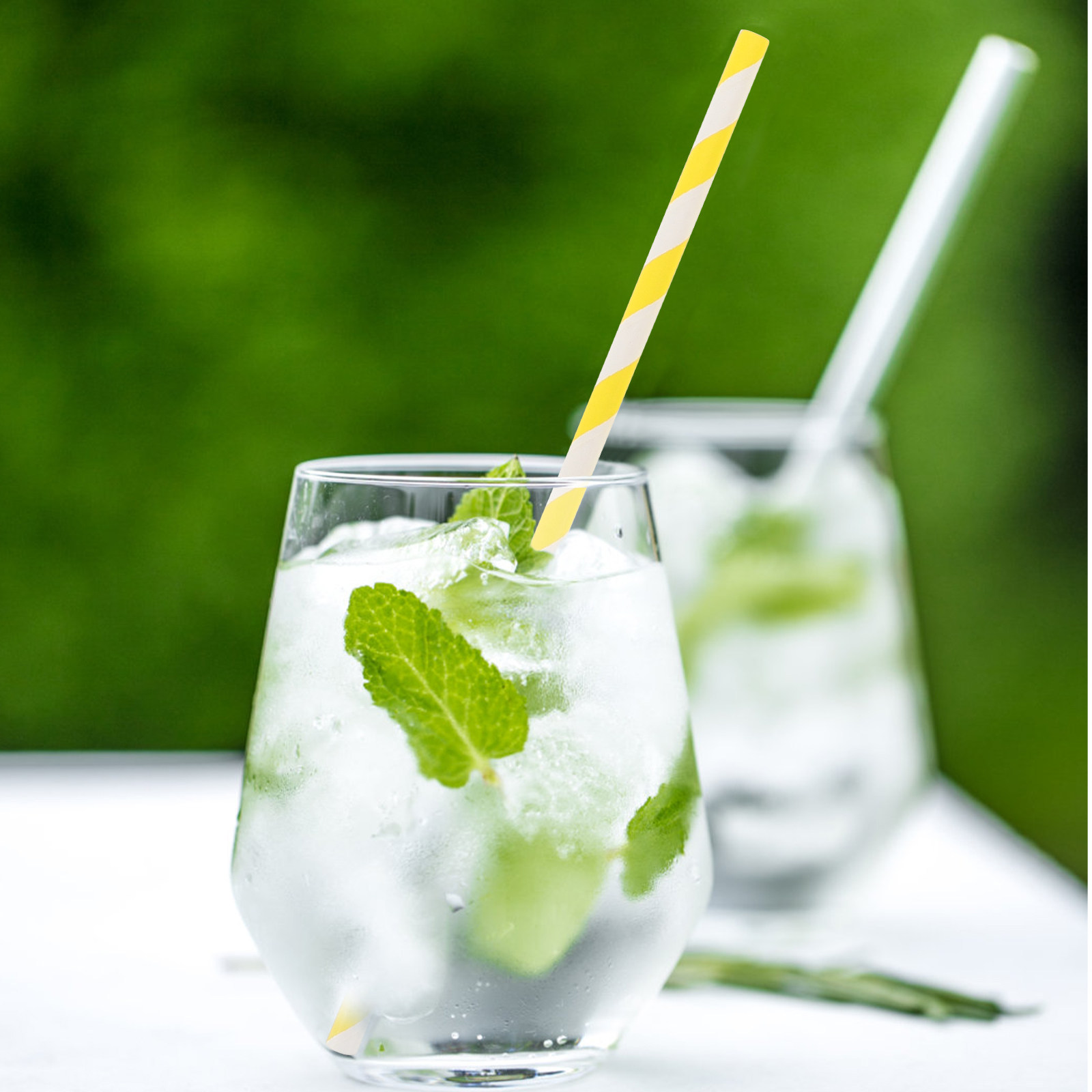 100 Pcs Pailles en papier déco - Paper Straw Color avis et prix