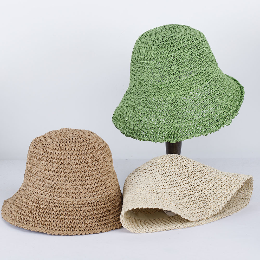 Chapeau de soleil en paille ti - Paper Straw Color avis et prix
