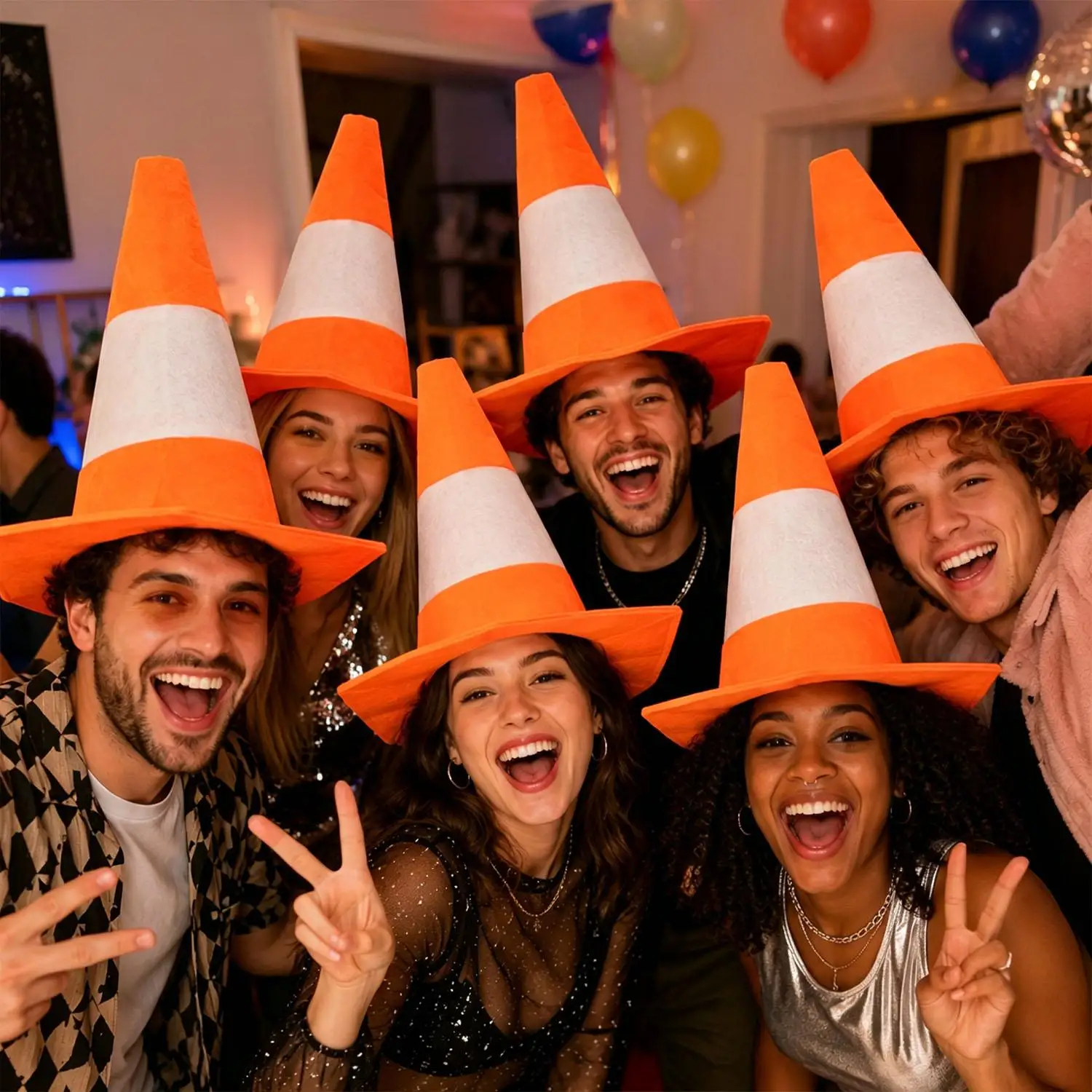 Chapeau de fête pliable amusan - Party Hat Cone avis et prix