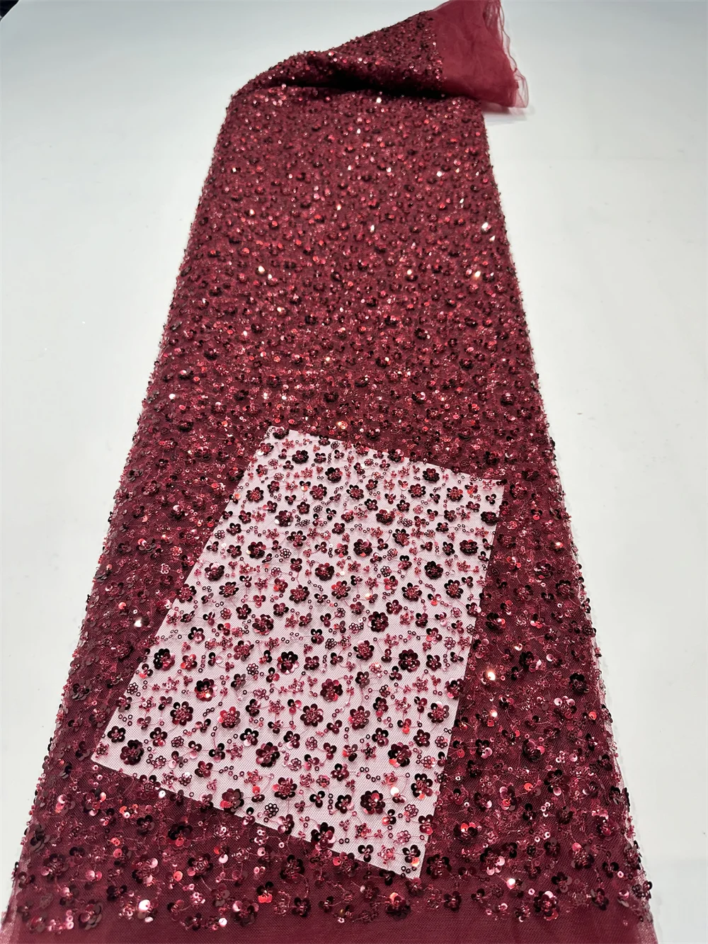 Tissu africain en dentelle et  - Glitter Tablecloth avis et prix