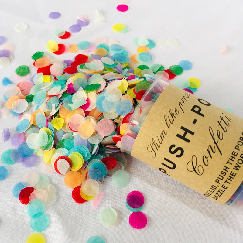 Confettis multicolores en feui - Confetti Cannon Tube avis et prix