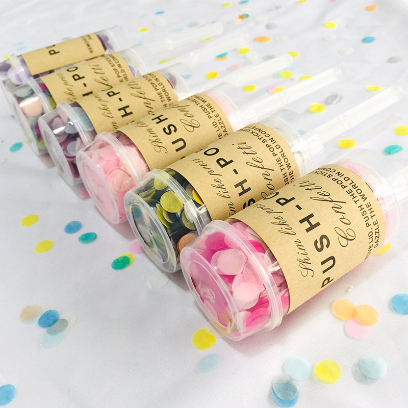 Confettis multicolores en feui - Confetti Cannon Tube avis et prix