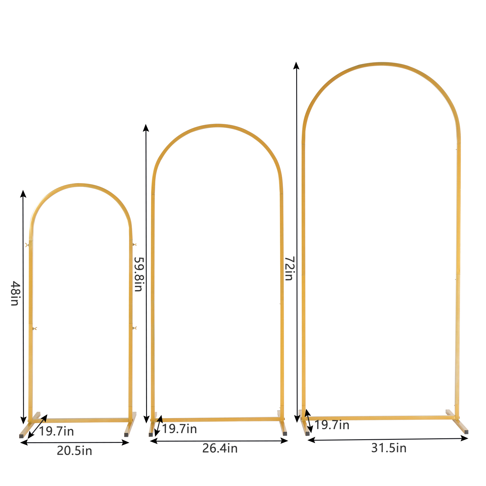 Lot de 3 kits d'arches métalli - Balloon Arch Kit avis et prix
