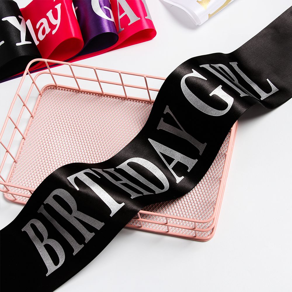 Rubans de ceinture d'épaule en - Birthday Sash Glitter avis et prix