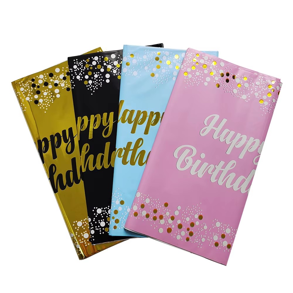 Nappe jetable Joyeux Anniversa - Table Cloth Disposable avis et prix