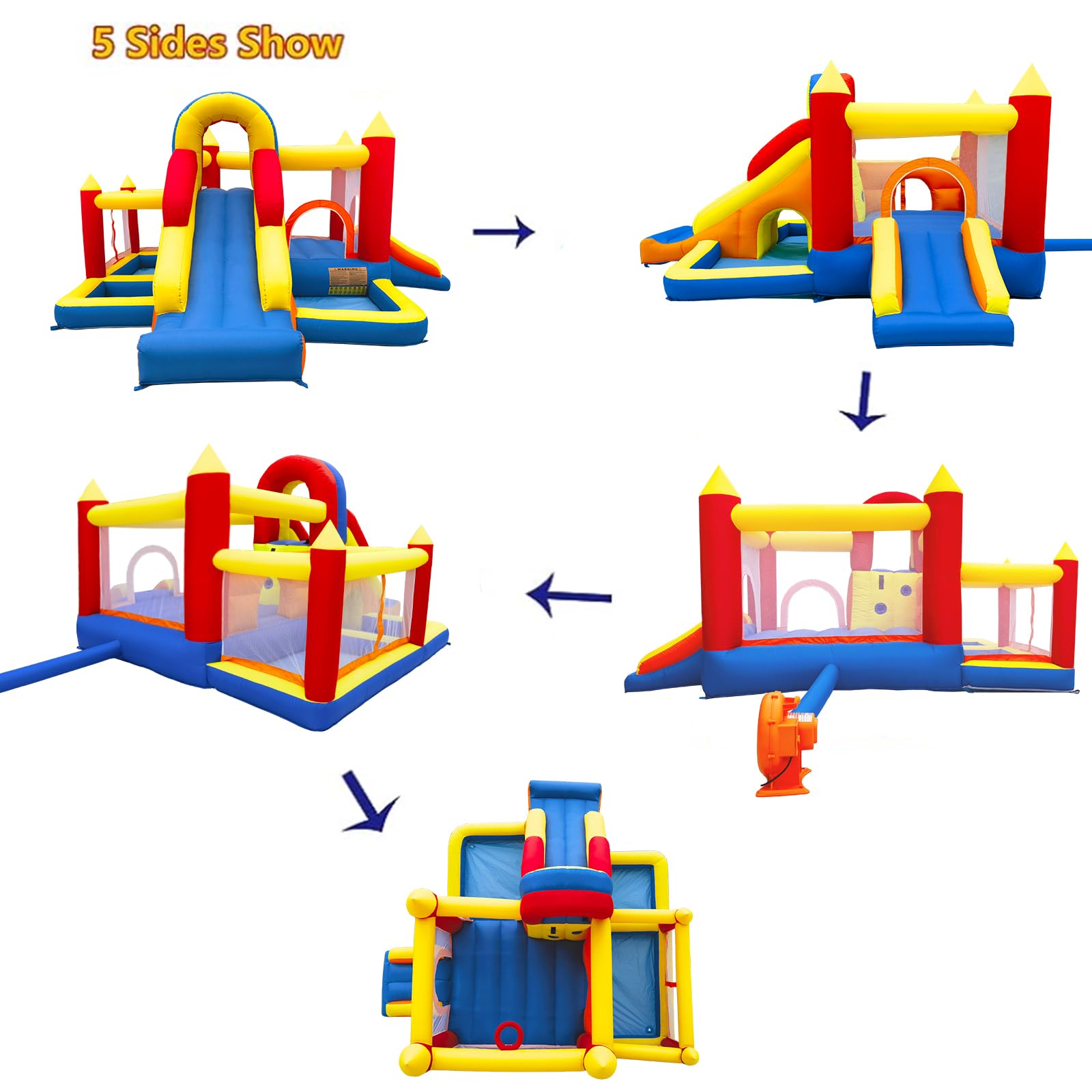 Château gonflable commercial d - Event Party Supply Rental avis et prix