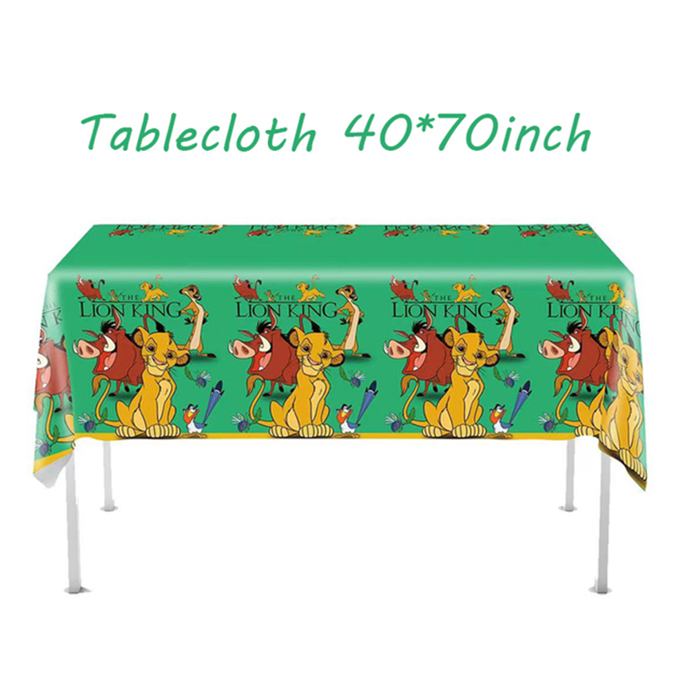 Simba – nappe roi Lion, décora - Table Cloth Disposable avis et prix