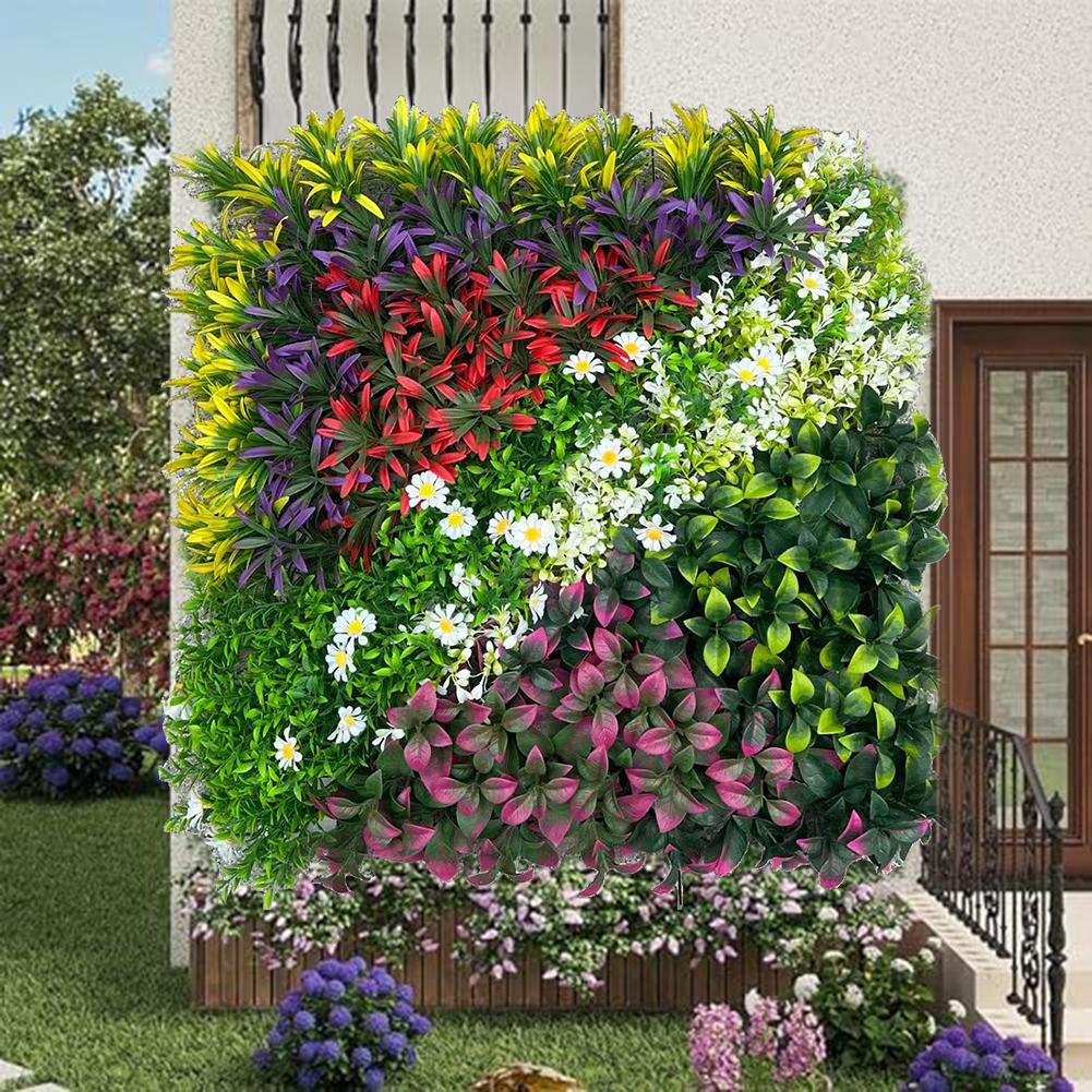 Panneau mural de plantes artif - Flower Wall Panel avis et prix